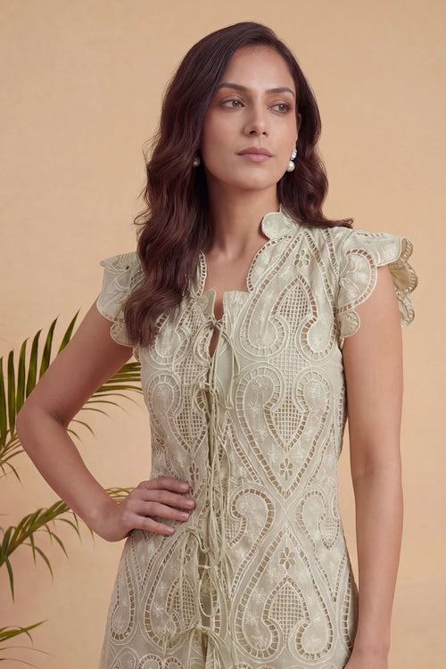 Sage Reverie Statement Co-ord Set