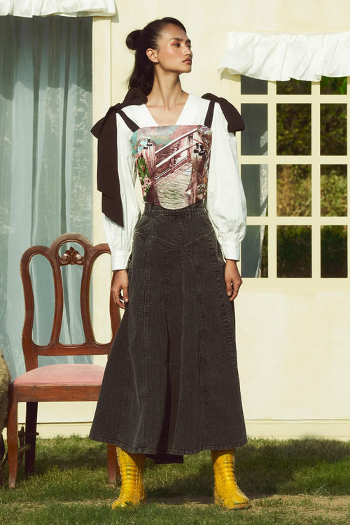 Harper Black and White Co-ord Set