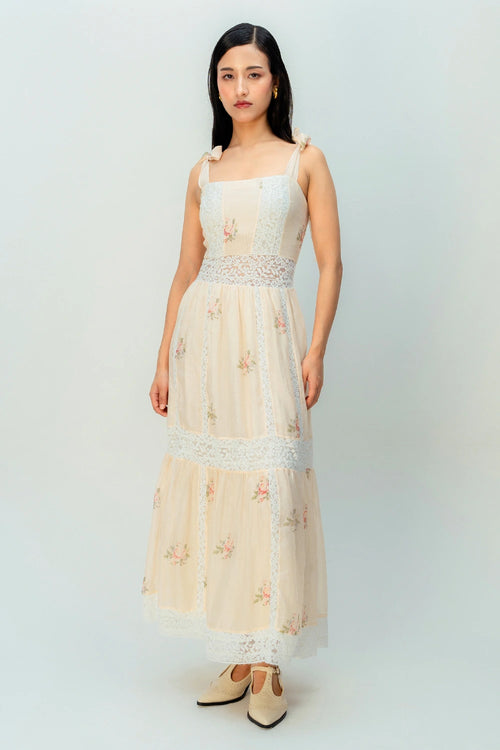 Creame Sunset Dress