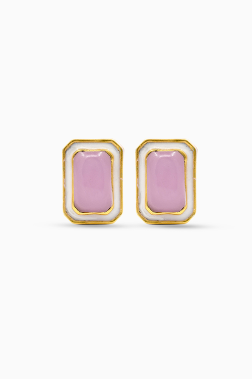 Cloudy Pink Vitamin Sea Studs