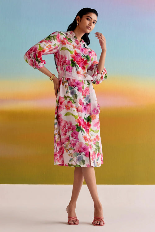 Bougainvillea Bahar Dress