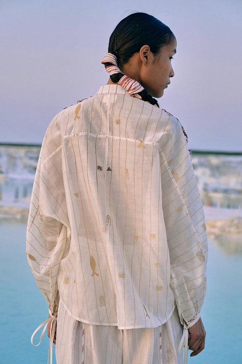 Shwe Stripe Dolman Shirt