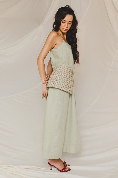 Fauna Mint Green Multifunction Dress