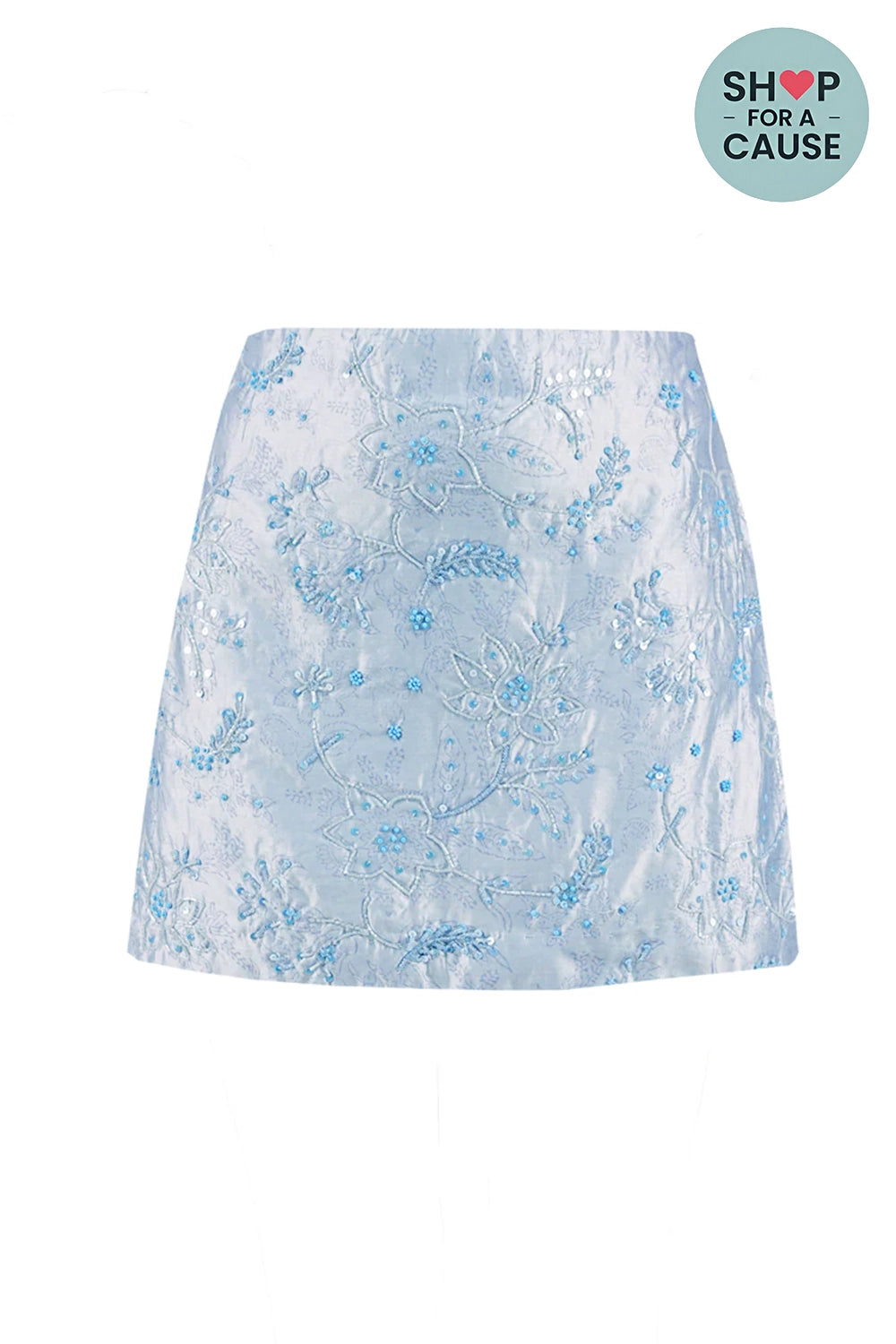 Roshni Light Blue Skirt