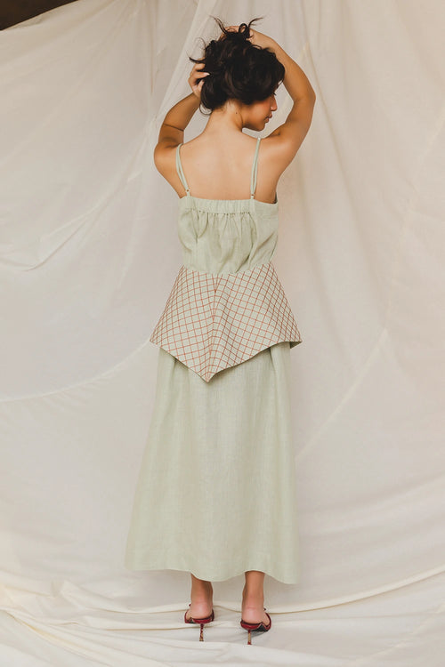 Fauna Mint Green Multifunction Dress