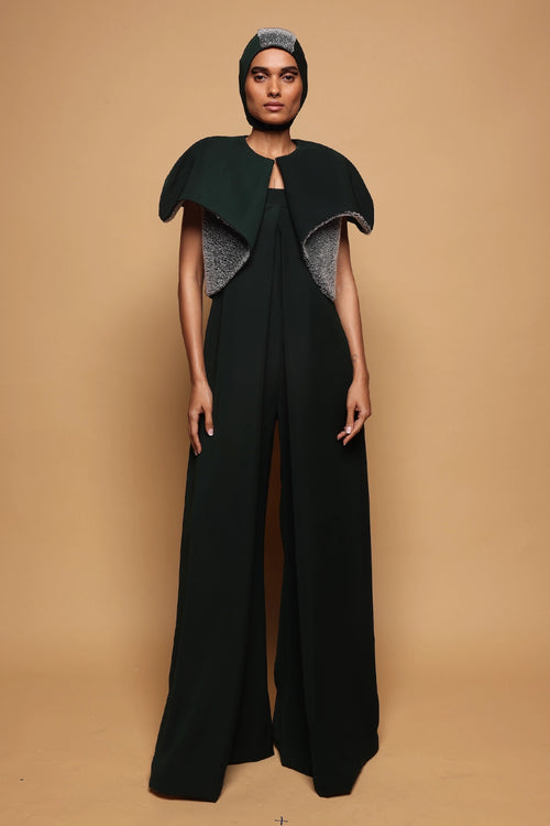 Transformed Cape Jacket and Jumpsuit Set