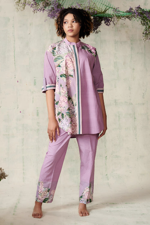 Lilac Hydrangea Co-ord Set