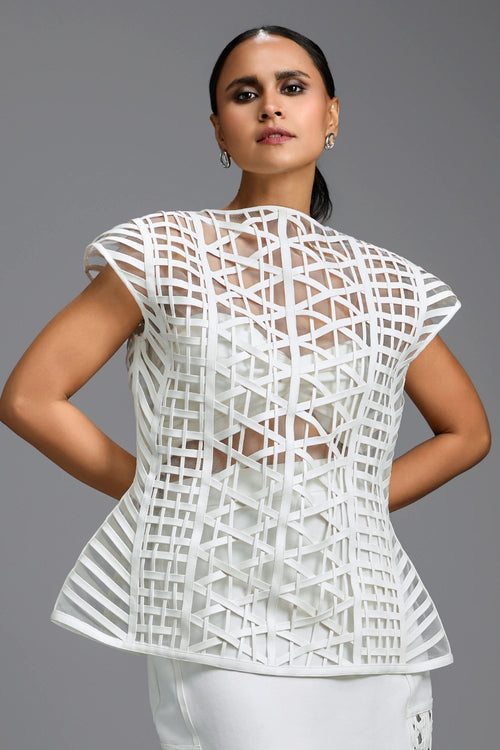 White Architectural Top