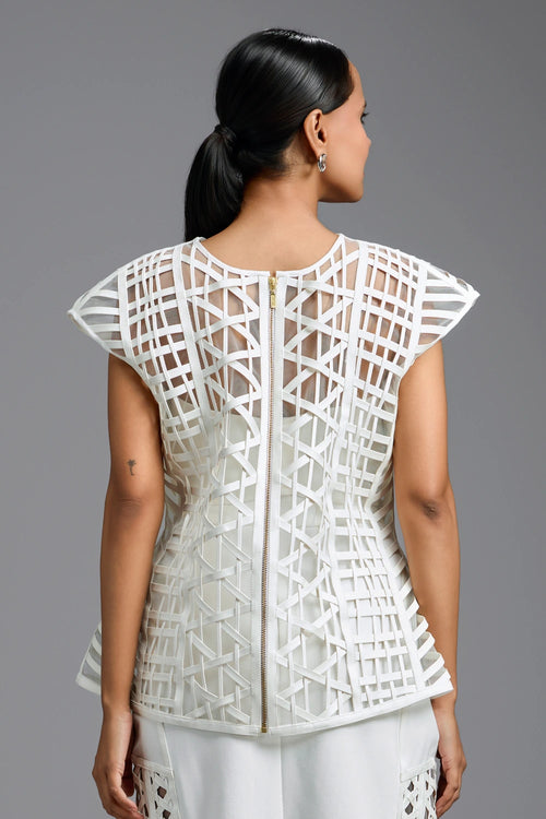 White Architectural Top