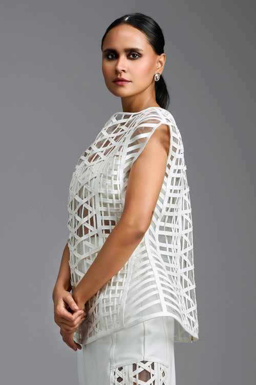 White Architectural Top