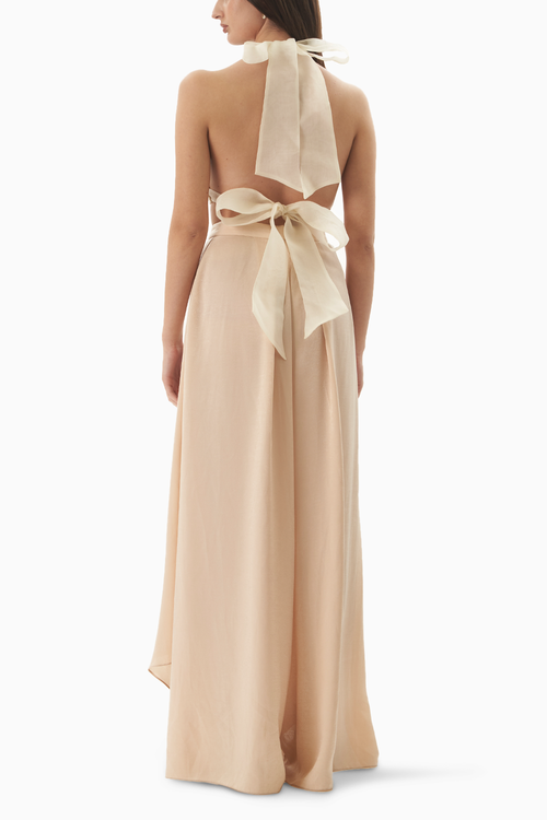 Champagne Tweed Trench Set