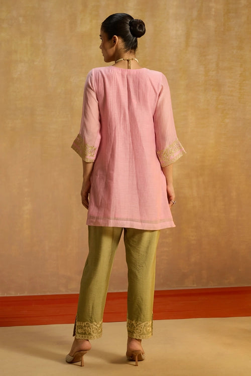 Mehtab Pink Co-ord Set
