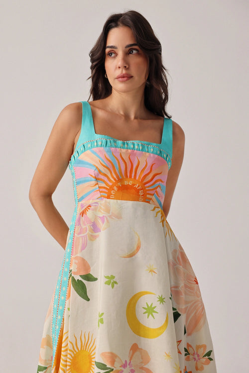 Azure Isles Nora Midi Dress