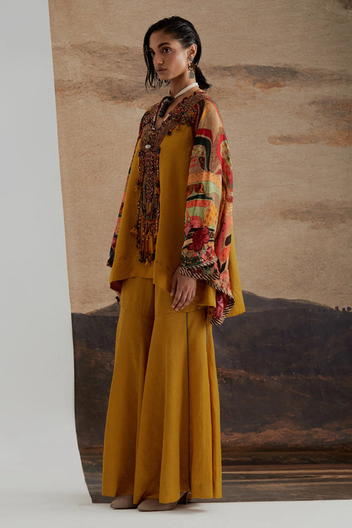 Yellow Mariyam Kurta Set