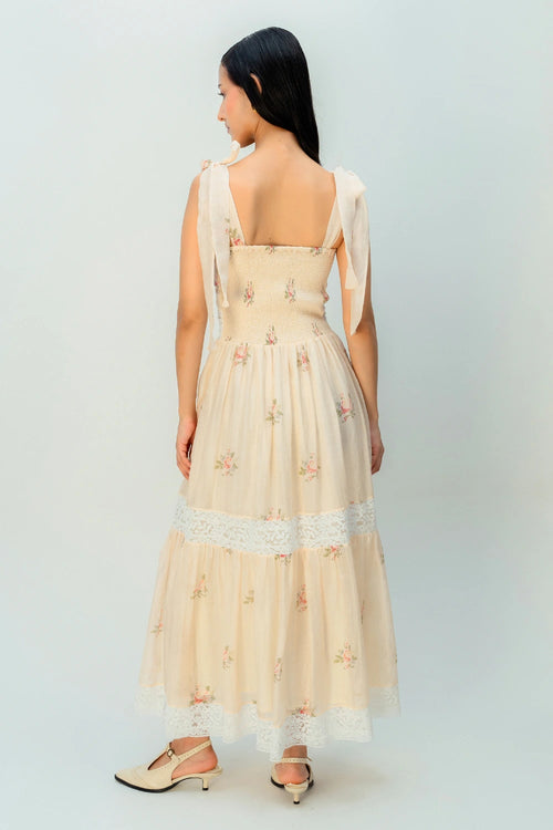 Creame Sunset Dress