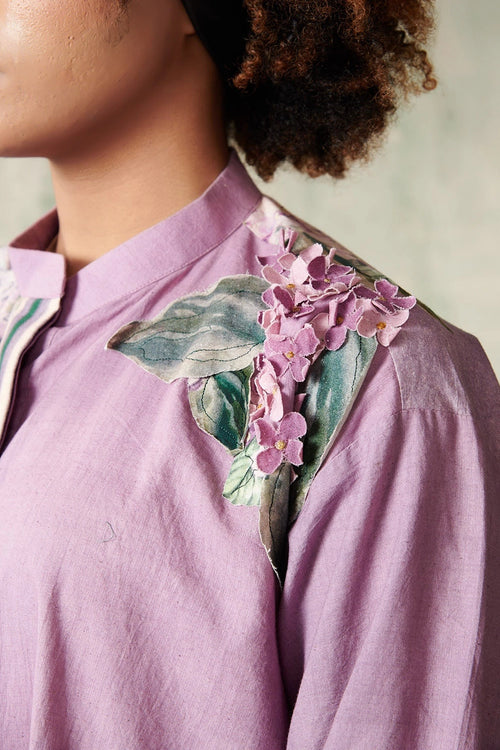 Lilac Hydrangea Co-ord Set