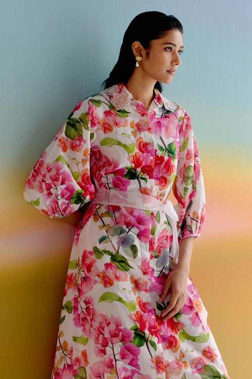 Bougainvillea Bahar Dress