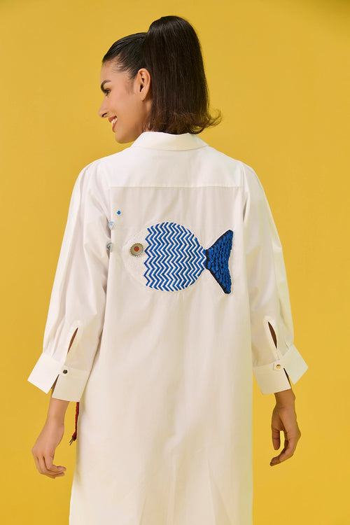 Bubbles Shirt Dress