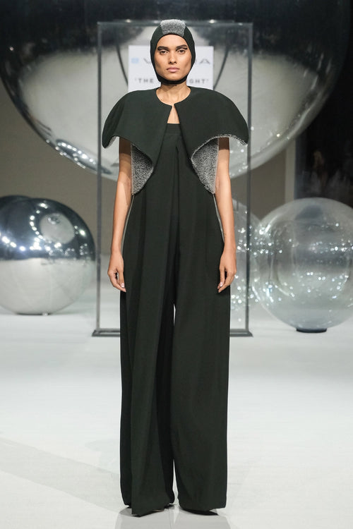 Transformed Cape Jacket and Jumpsuit Set