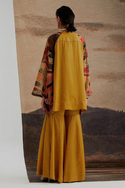 Yellow Mariyam Kurta Set