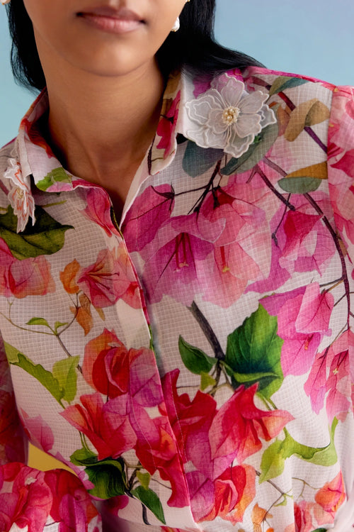 Bougainvillea Bahar Dress
