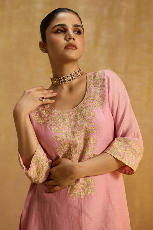 Mehtab Pink Co-ord Set