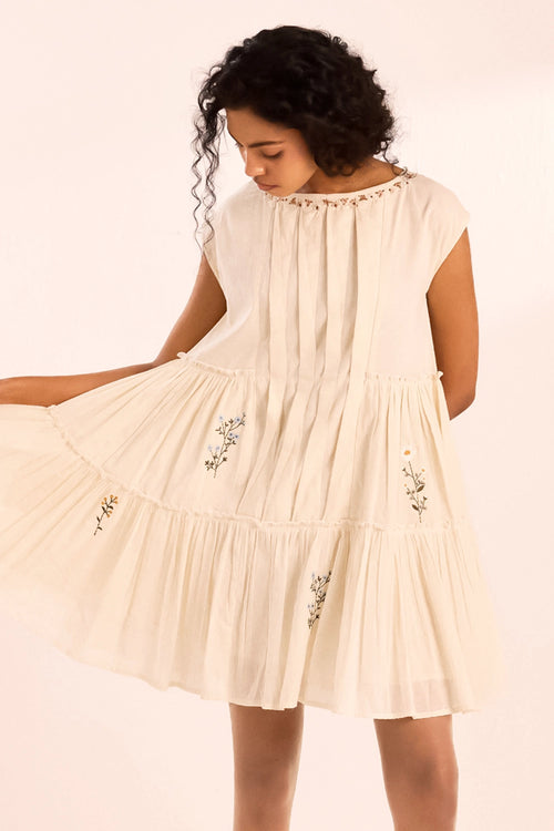 Vanilla Veil Dress