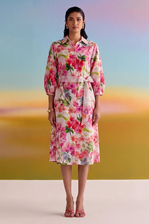 Bougainvillea Bahar Dress