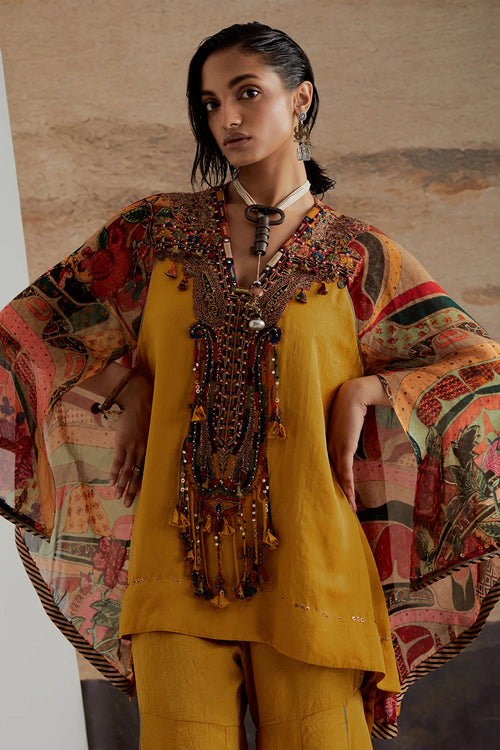 Yellow Mariyam Kurta Set