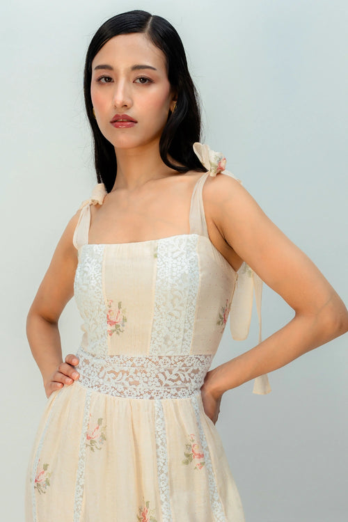 Creame Sunset Dress