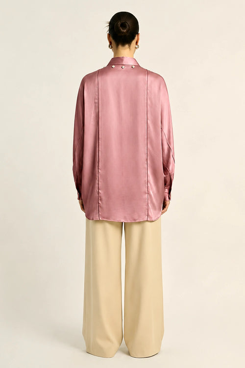 Brick Red Kaftan Blouse