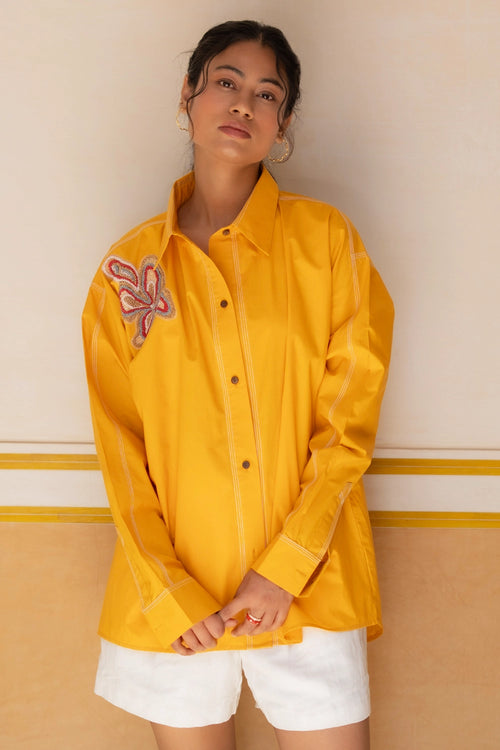 Mustard Yellow Sulfur Shirt