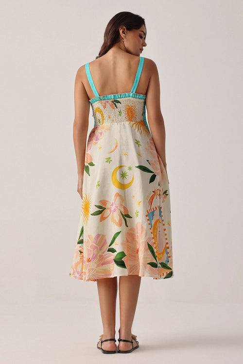 Azure Isles Nora Midi Dress