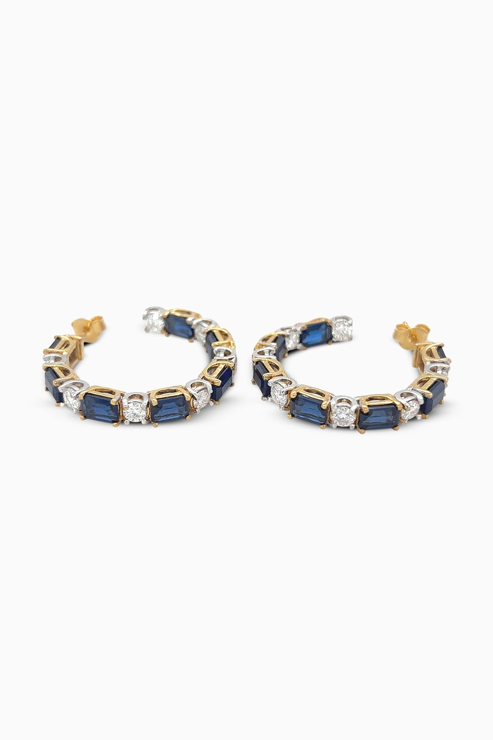 Saphire Enchant Hoops