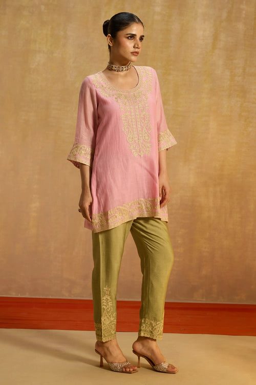 Mehtab Pink Co-ord Set