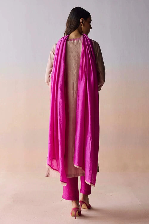 Lightfall Pink Dupatta