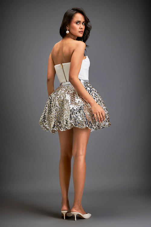 Ivory Whisper Strapless Top