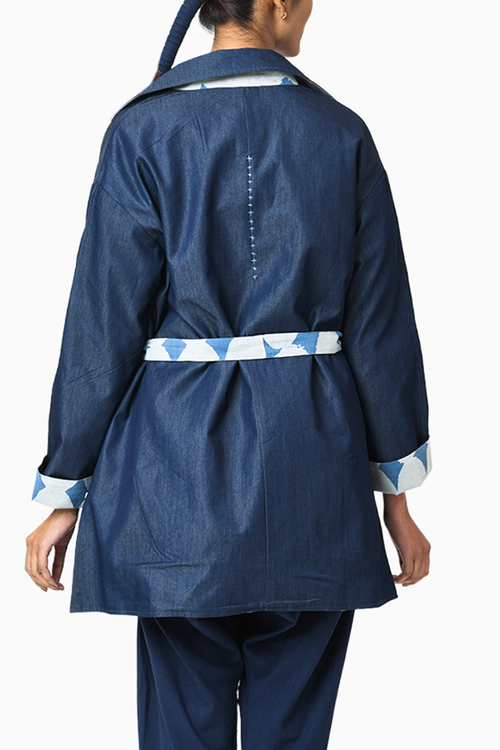 Blue Denim Reversible Jacket