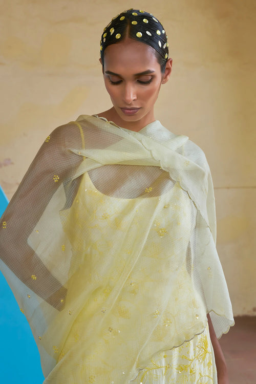 Chand Yellow Kurta Set