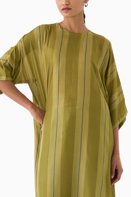 Evelyn Striped Chakbagla Kurta Set