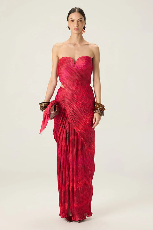 Red Adelita Dress