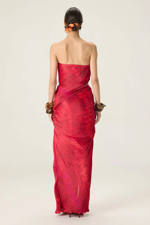 Red Adelita Dress