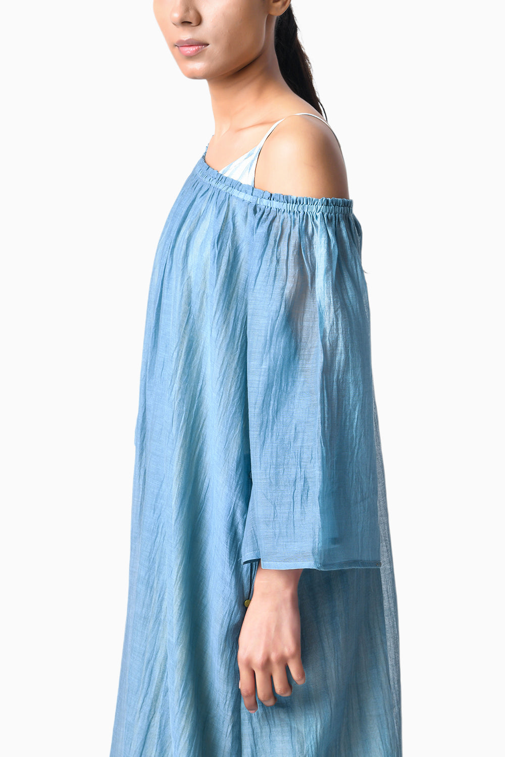 Sky Off-Shoulder Dress