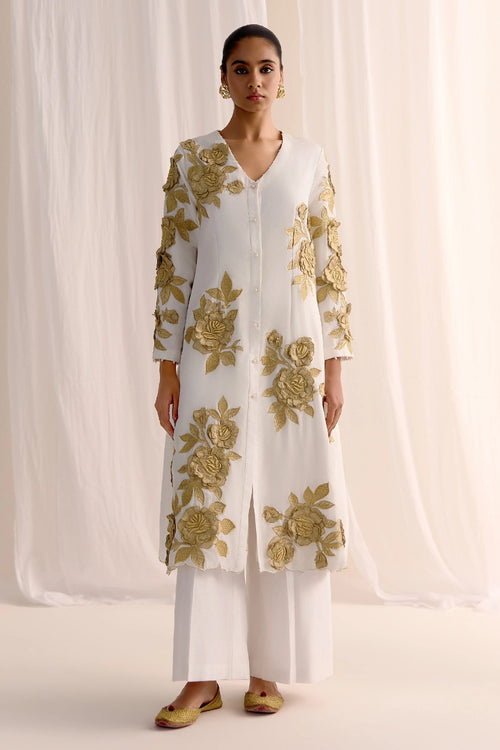 Noor Gulaab Kurta Set