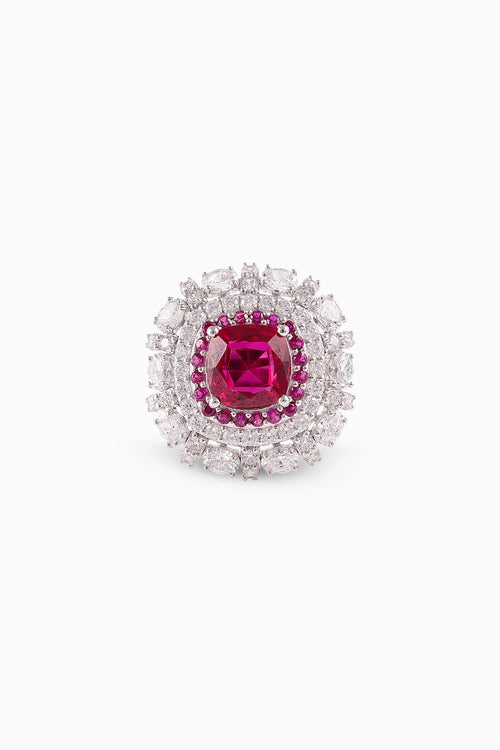 Dynasty Cushion Ring