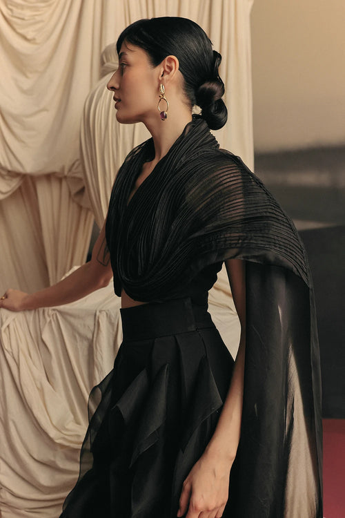Black Astra Top And Elara Pants