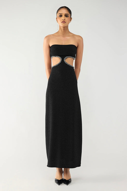 Crystal Cut-Out Gown