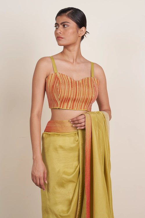 Ombre Monet Saree