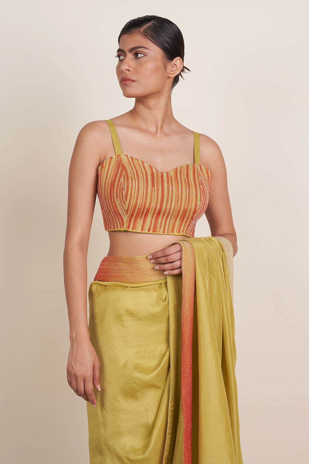 Ombre Monet Saree