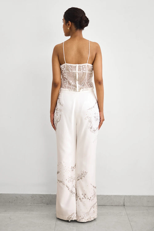 Aurora Ivory Jacket Pant Set